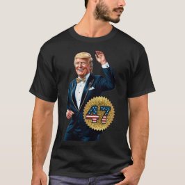 Donald Trump 2024 President 47 Winner T Shirt