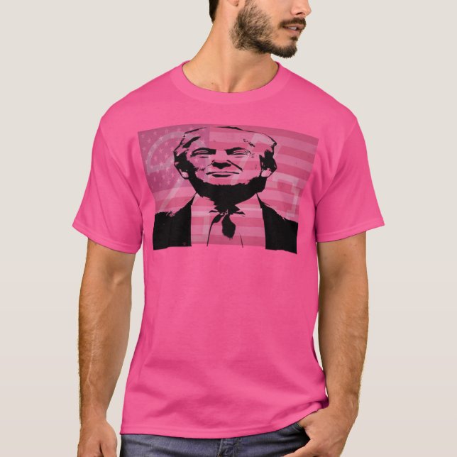 Donald Trump 2024 President Usa T Shirt (Framsida)