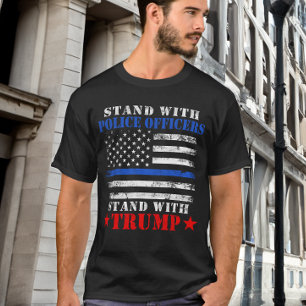 Donald Trump 2024 Stå hos poliser T Shirt