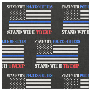 Donald Trump 2024 Stå hos poliser Tyg