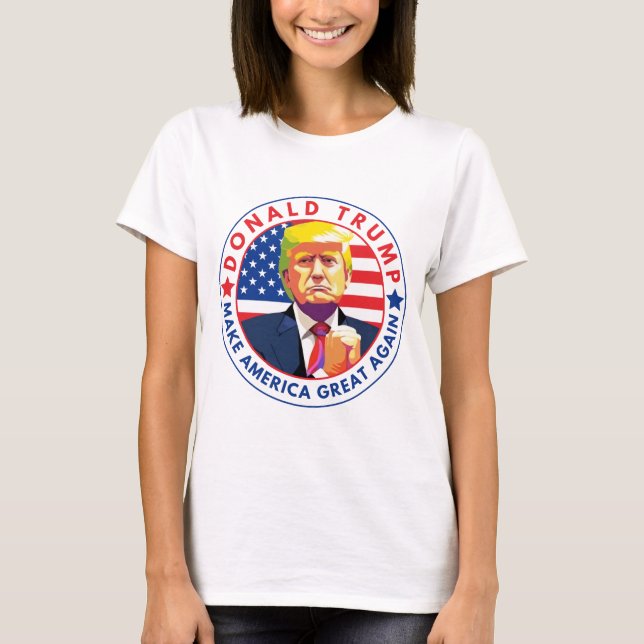 Donald Trump 2024 T Shirt (Framsida)