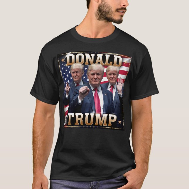 Donald Trump 2024 T Shirt (Framsida)