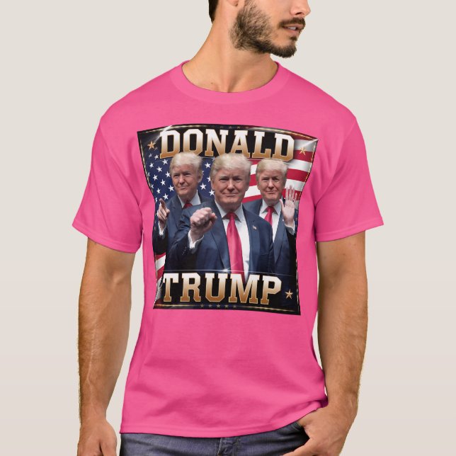 Donald Trump 2024 T Shirt (Framsida)