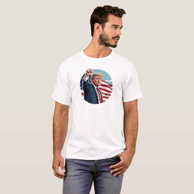 Donald Trump 2024 T Shirt (Hel framsida)