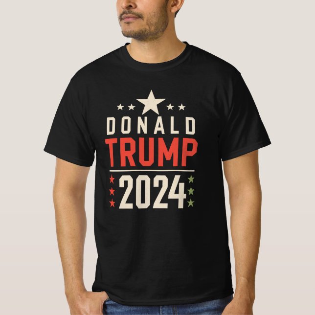 Donald Trump 2024 T Shirt (Framsida)