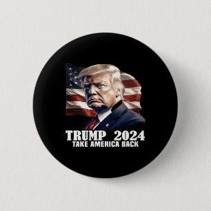 Donald Trump 2024 Ta Amerika Ck Valet - Återkomste Knapp