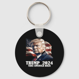 Donald Trump 2024 Ta Amerika Ck Valet - Återkomste Nyckelring