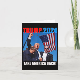 Donald Trump 2024 Ta Amerika tillbaka amerikansk F Kort