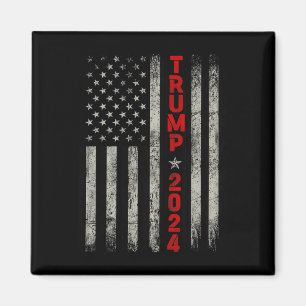 Donald Trump 2024 Ta Amerika tillbaka amerikansk F Magnet