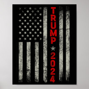 Donald Trump 2024 Ta Amerika tillbaka amerikansk F Poster