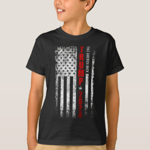 Donald Trump 2024 Ta Amerika tillbaka amerikansk F T Shirt