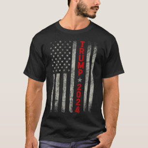 Donald Trump 2024 Ta Amerika tillbaka amerikansk F T Shirt