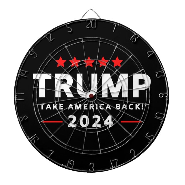 Donald Trump 2024 Ta Amerika tillbaka Darttavla (Framsidan)