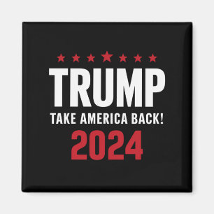 Donald Trump 2024 Ta Amerika Tillbaka Val Magnet