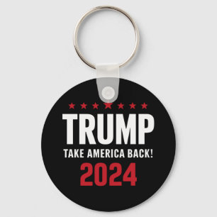Donald Trump 2024 Ta Amerika Tillbaka Val Nyckelring