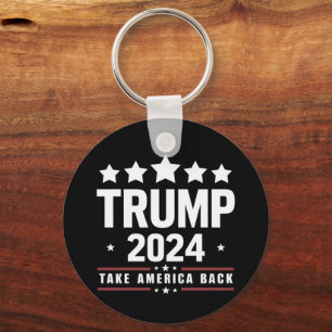 Donald Trump 2024 Ta Amerika Tillbaka Val  Nyckelring