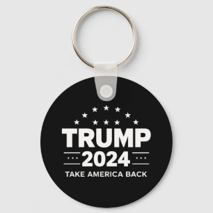 Donald Trump 2024 Ta Amerika Tillbaka Val Nyckelring