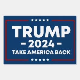 Donald Trump 2024 Ta Amerika tillbaka valet