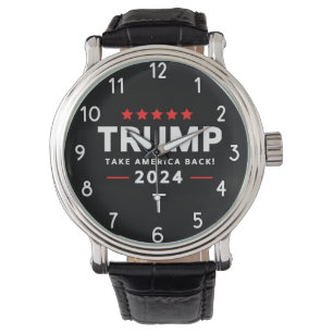 Donald Trump 2024 Ta Amerika tillbaka valet Armbandsur
