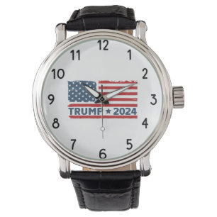Donald Trump 2024 Ta Amerika tillbaka valet Armbandsur