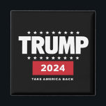 Donald Trump 2024 Ta Amerika tillbaka valet Magnet<br><div class="desc">Donald Trump 2024 Ta Amerika tillbaka valet</div>