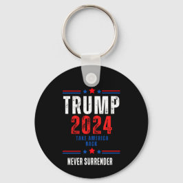 Donald Trump 2024 Ta Amerika tillbaka valet Nyckelring