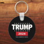Donald Trump 2024 Ta Amerika tillbaka valet Nyckelring<br><div class="desc">Donald Trump 2024 Ta Amerika tillbaka valet</div>