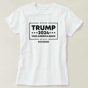 Donald Trump 2024 Ta Amerika tillbaka valet T Shirt
