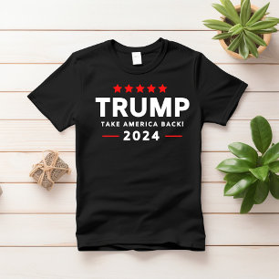 Donald Trump 2024 Ta Amerika tillbaka valet T Shirt