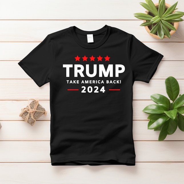 Donald Trump 2024 Ta Amerika tillbaka valet T Shirt (Skapare uppladdad)