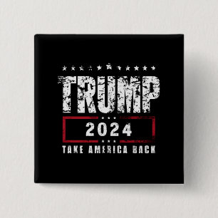 Donald Trump 2024 Ta tillbaka Amerika-valet  Knapp
