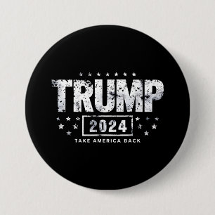Donald Trump 2024 Ta tillbaka Amerika-valet Knapp