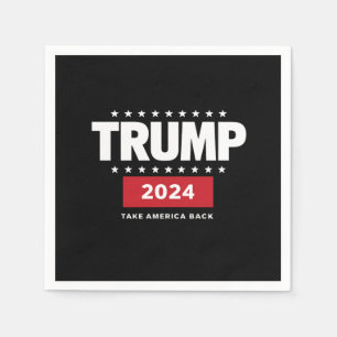 Donald Trump 2024 Ta tillbaka Amerika-valet  Pappersservett