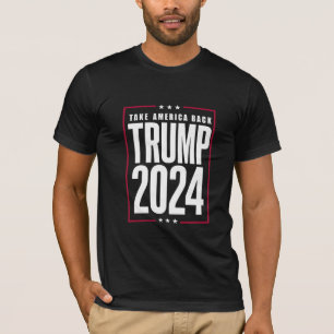 Donald Trump 2024 Ta tillbaka Amerika-valet T Shirt