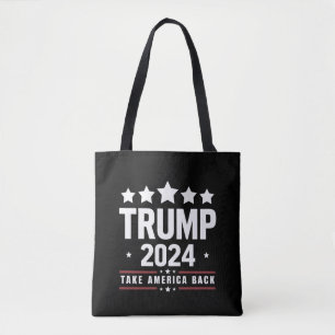 Donald Trump 2024 Ta tillbaka Amerika-valet Tygkasse