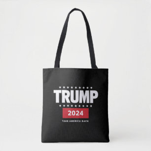 Donald Trump 2024 Ta tillbaka Amerika-valet Tygkasse