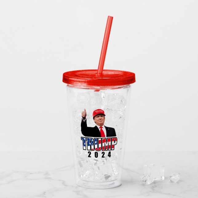 Donald Trump 2024 Take Away Mugg (Baksida Ice)
