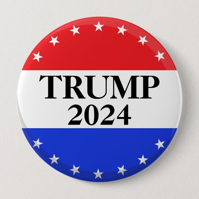 Donald Trump 2024 - Trump for President Knapp (Framsida)