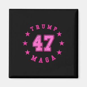 Donald Trump 2024 Val 45 47 Ordförande Magnet