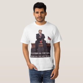 Donald Trump 2024 Wall Art med American Flagga T Shirt