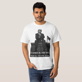 Donald Trump 2024 Wall Art med American Flagga T Shirt