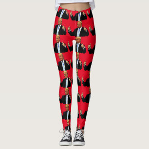 DONALD TRUMP 2024 YOGA BYXOR LEGGINGS