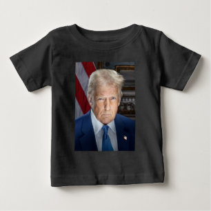 Donald Trump 2025 Amerikansk president Porträtt T Shirt