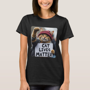 Donald Trump 2025 Cats Live Problem T Shirt