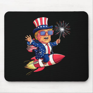 Donald Trump 2025 Lycklig 4:e juli Trump American Musmatta