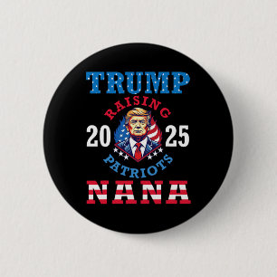 Donald Trump 2025 Uppfostra Patrioter Nana Stöd Pr Knapp