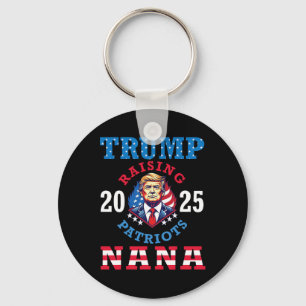 Donald Trump 2025 Uppfostra Patrioter Nana Stöd Pr Nyckelring