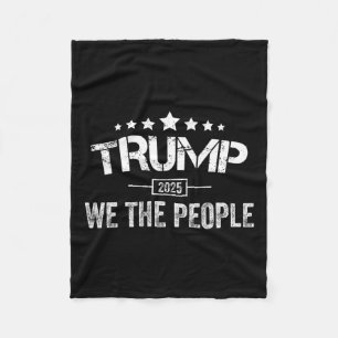 Donald Trump 2025 Vi folk 4:e juli Electi Fleecefilt