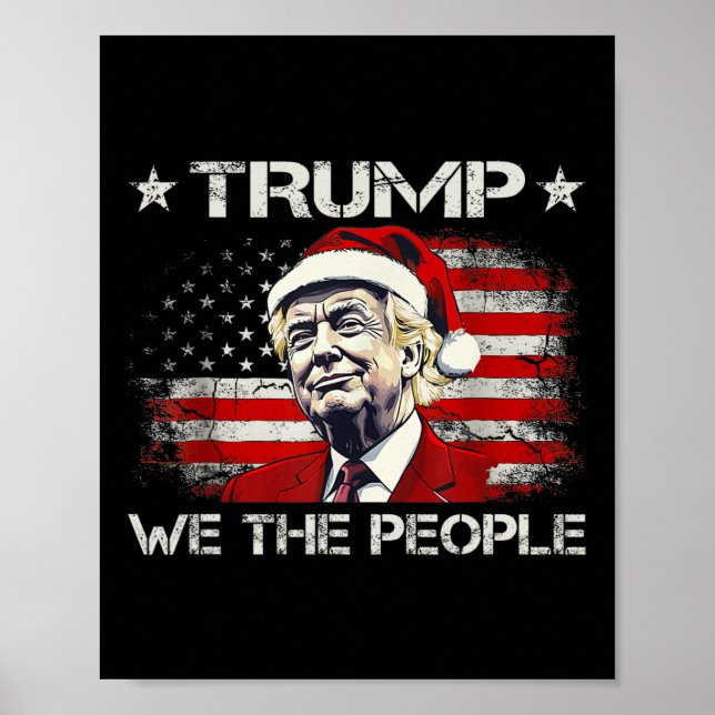 Donald Trump 2025 Vi folk 4:e juli Electi Poster (Framsidan)