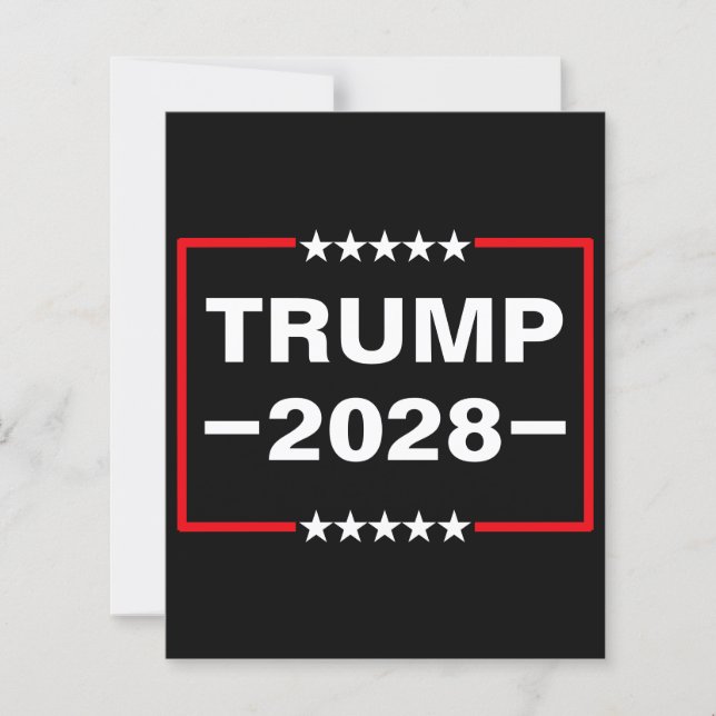 Donald Trump 2028 President (Framsida)